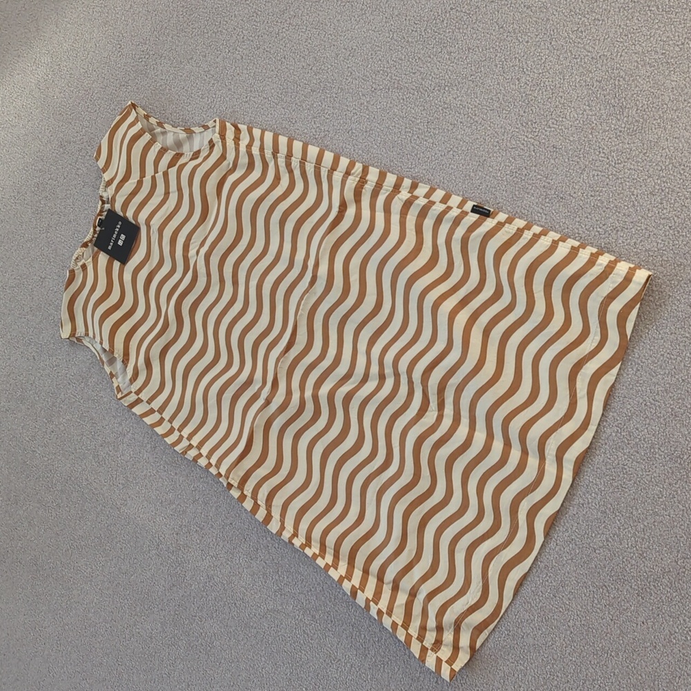 Marimekko x Uniqlo Wave Print Shift Dress Kids Size